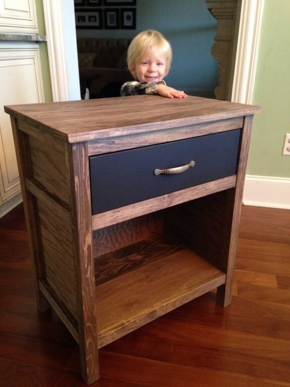 ana white pallet nightstand - diy projects