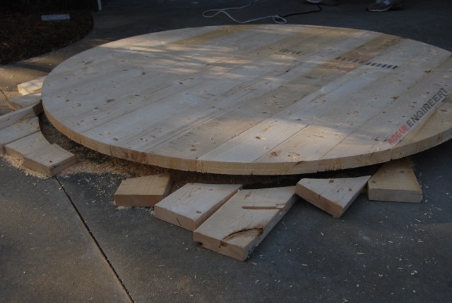 70 Inch Round Table Top Rogue Engineer, Making Round Wood Table Top