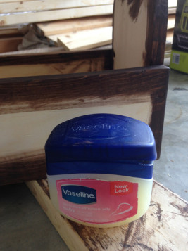 distressed vaseline