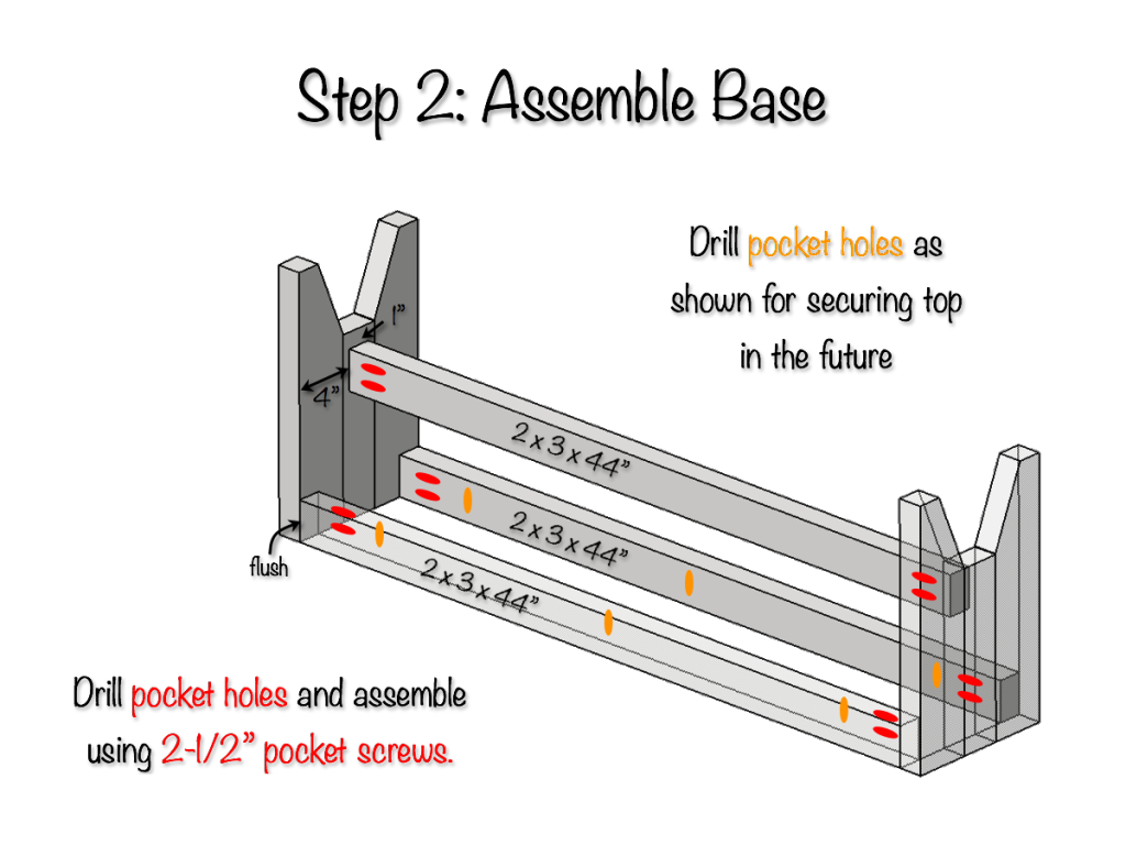 DIY Farmhouse Bench Free Plans Rogue Engineer