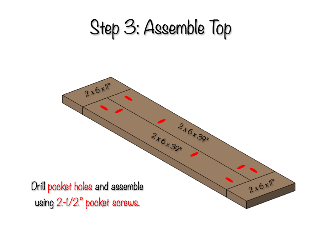DIY Farmhouse Bench Free Plans Rogue Engineer