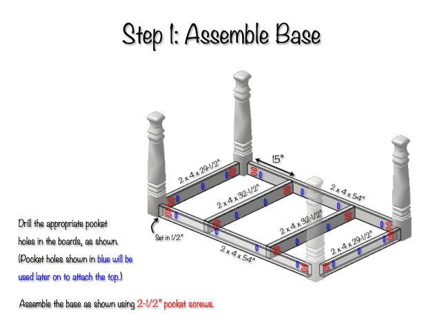 DIY TABLE PLANS FREE visual data 6