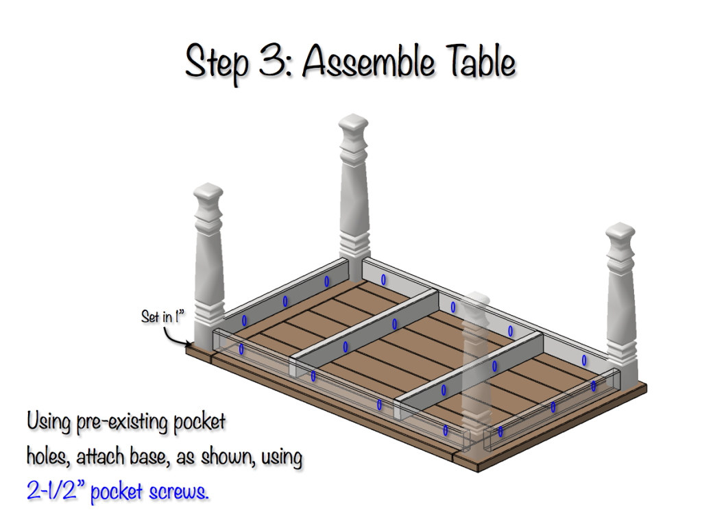 Download DIY Farmhouse Table | Free Plans | Rogue Engineer