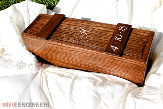 DIY Wedding Wine Box | Free Plans | Rogue Engineer