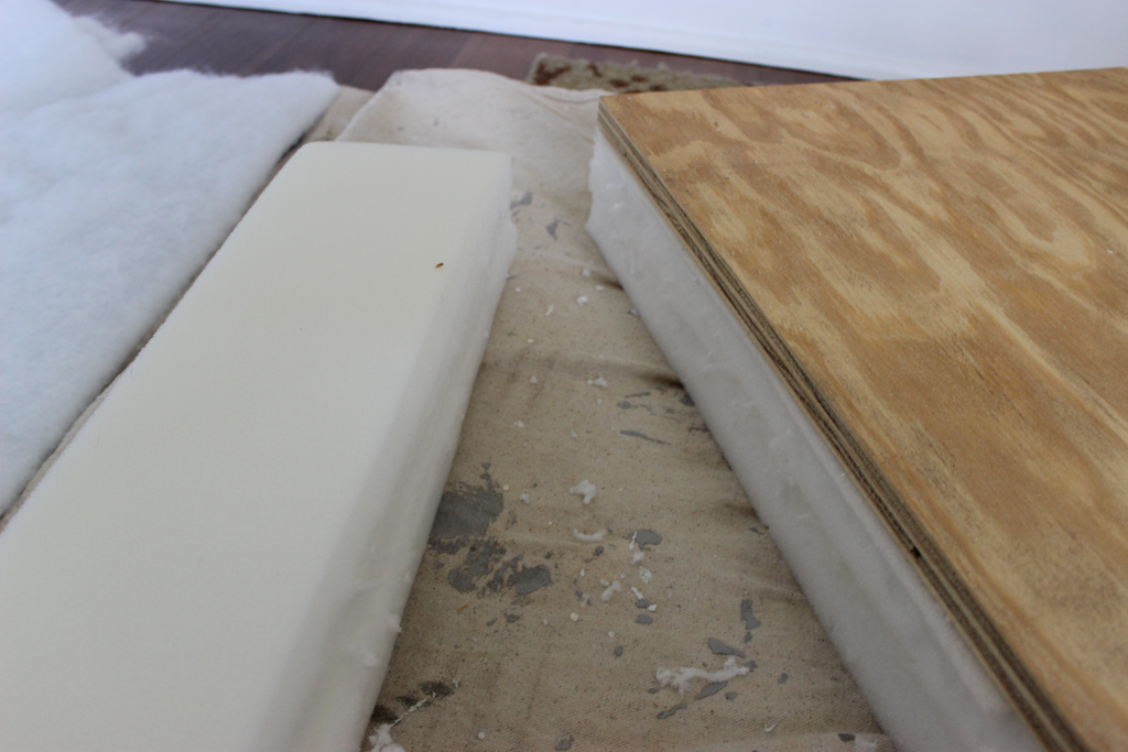 DIY Upholstered X Bench | Step 7
