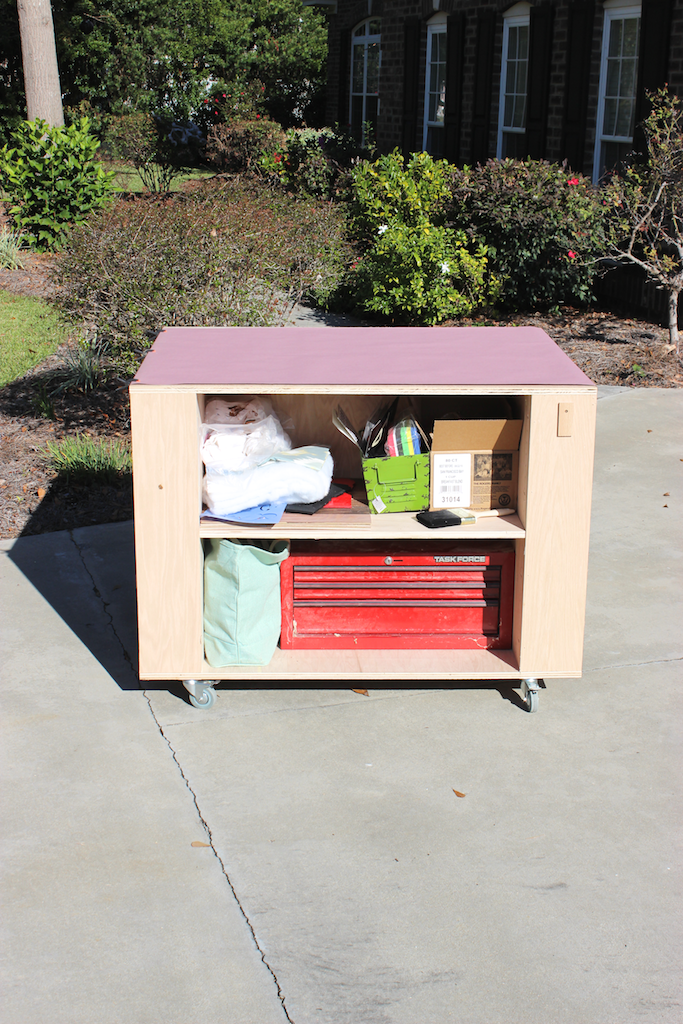 DIY Portable Workbench with Storage | Free Plans | Rogue Engineer