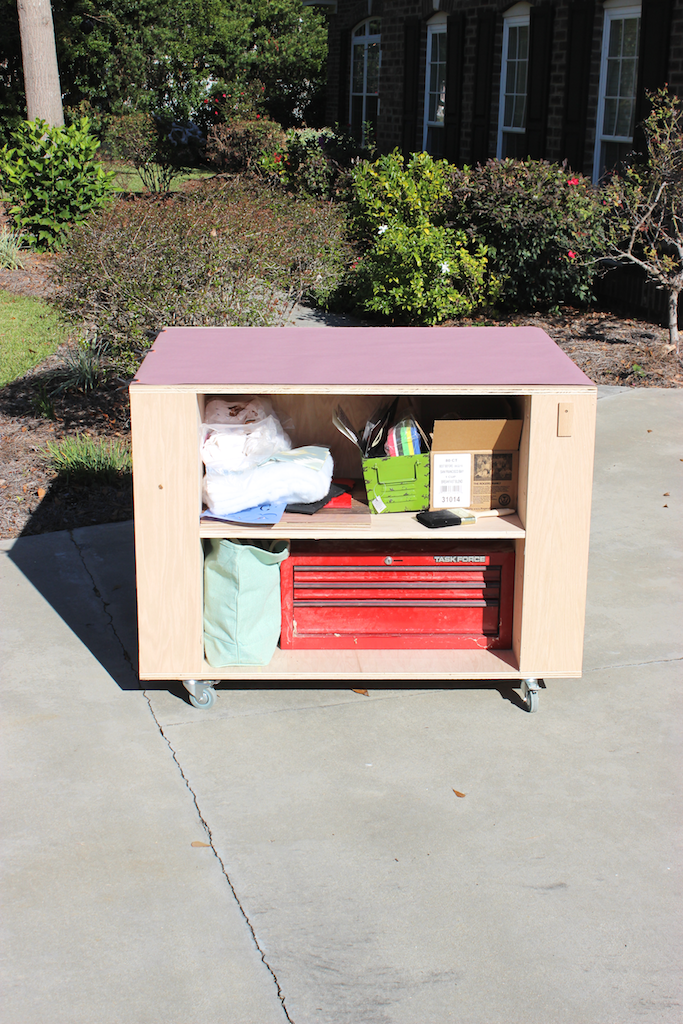 DIY Portable Workbench with Storage | Free Plans