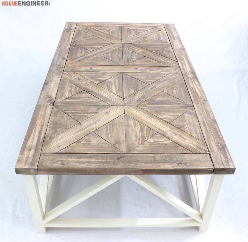 DIY Parquet Coffee Table Plans - Rogue Engineer 3