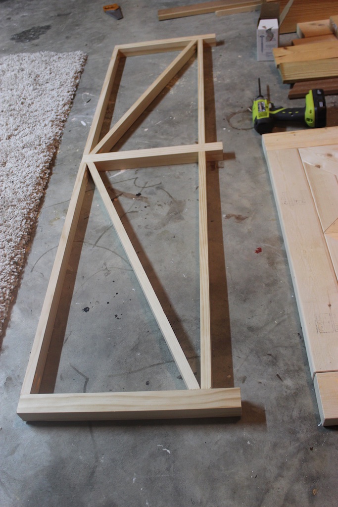 DIY Parquet X-Brace Coffee Table | Step 3