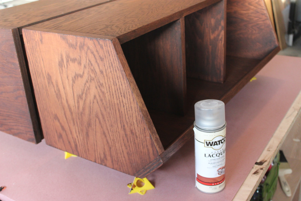 DIY Pottery Barn Bulk Bin Knock-off - Finishing