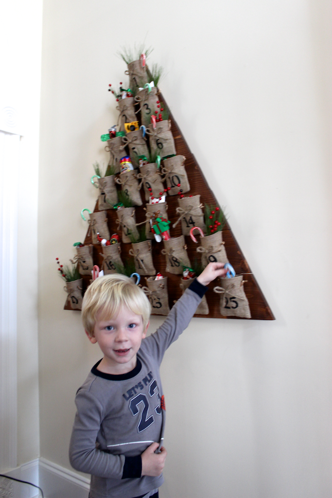 DIY Tree Advent Calendar | Pottery Barn Knock Off | Free Plans | Rogue Engineer