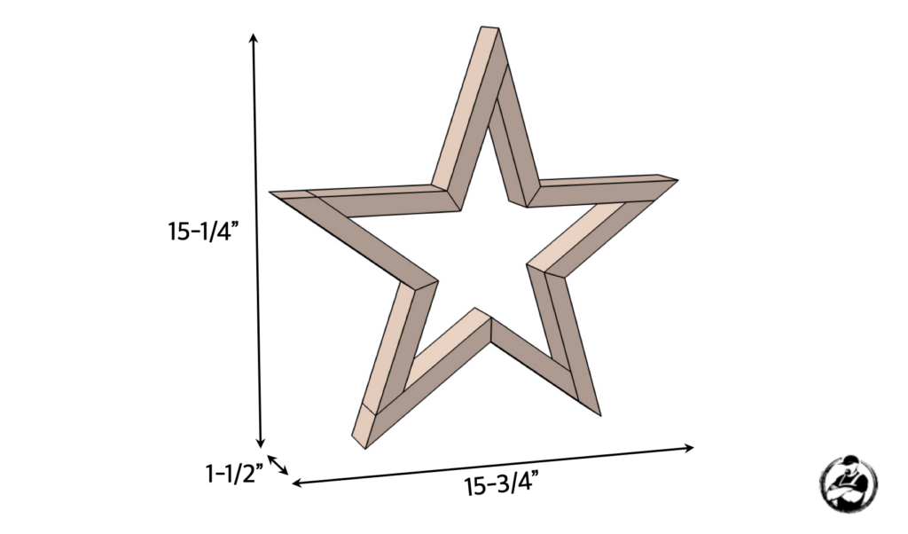 DIY Wooden Star Plans Dimensions