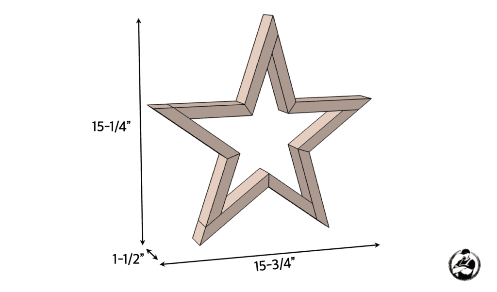 Wooden Star