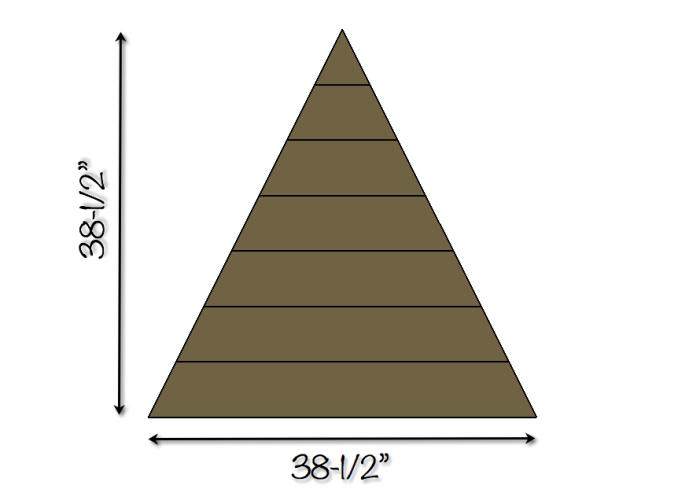 DIY Tree Advent Calendar Free Plans Pottery Barn Inspired