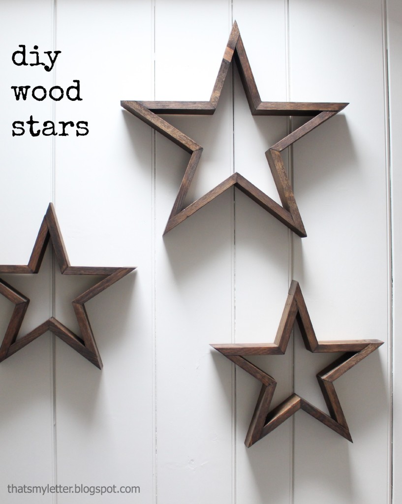 making a wooden star Wood ornaments stars diy make star christmas ideas ...