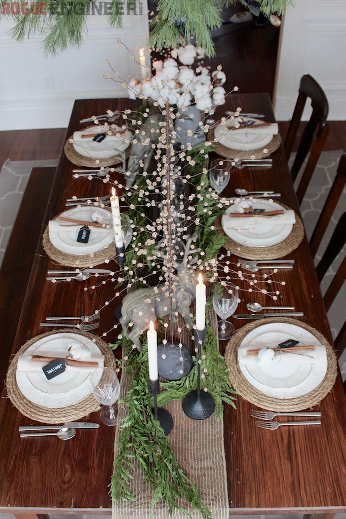 DIY Christmas Tablescape