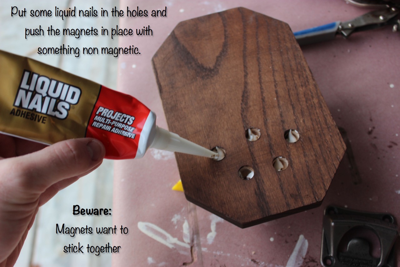 DIY Magnetic Bottle Opener - Step 5