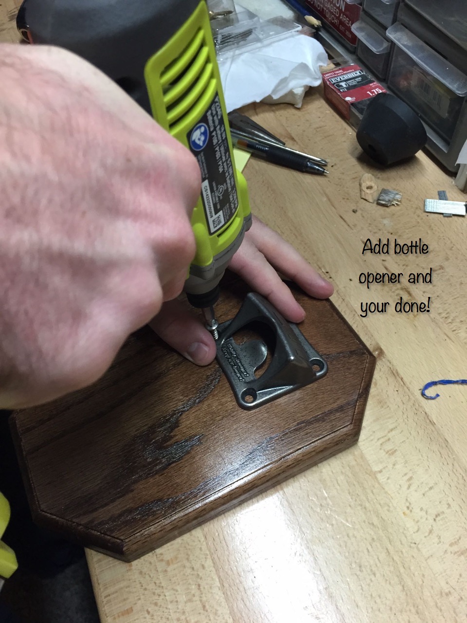 DIY Magnetic Bottle Opener - Step 5