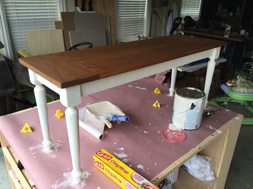 DIY Elegant Oak Farmhouse Table | Free Plans | Finishing