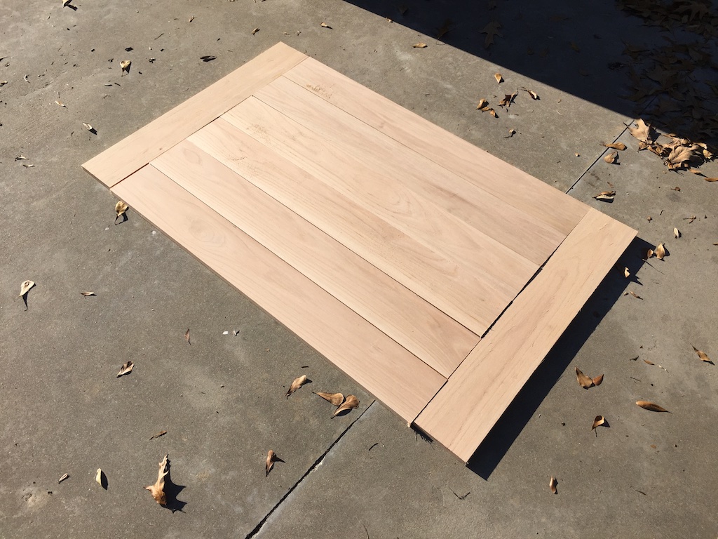 How to make a simple solid wood table top 