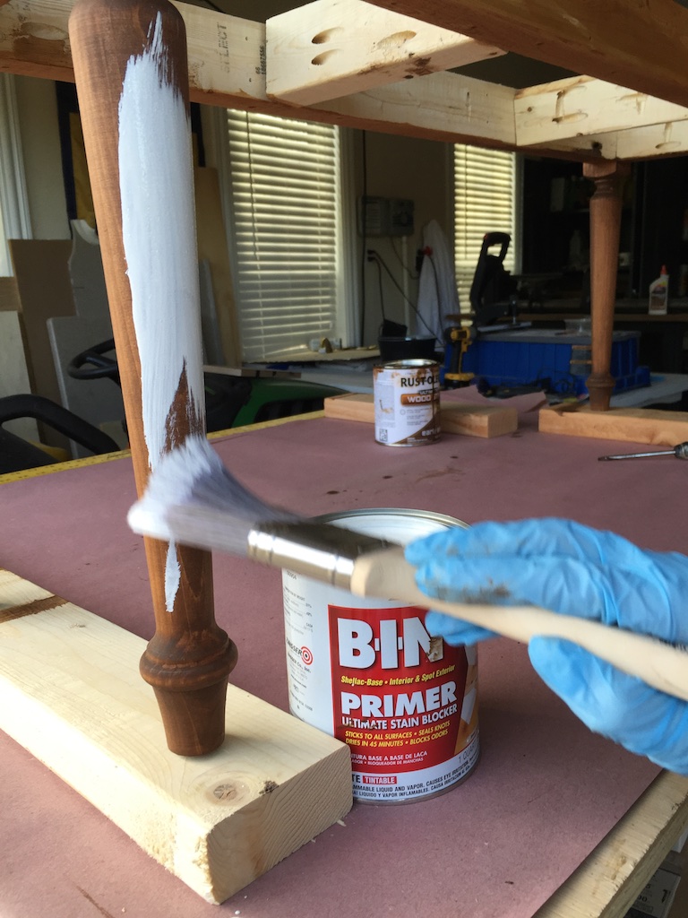 DIY Elegant Oak Farmhouse Table | Finishing