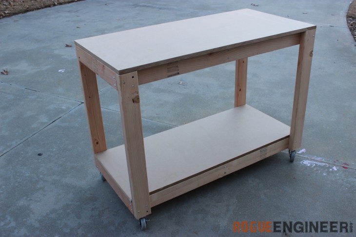 Easy DIY Portable Workbench Plans | Rogue Engineer