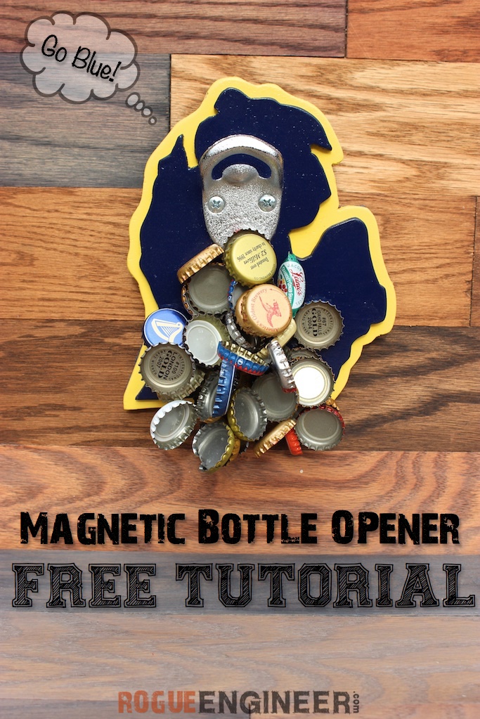 Michigan Magnetic bottle opener | Pinterest