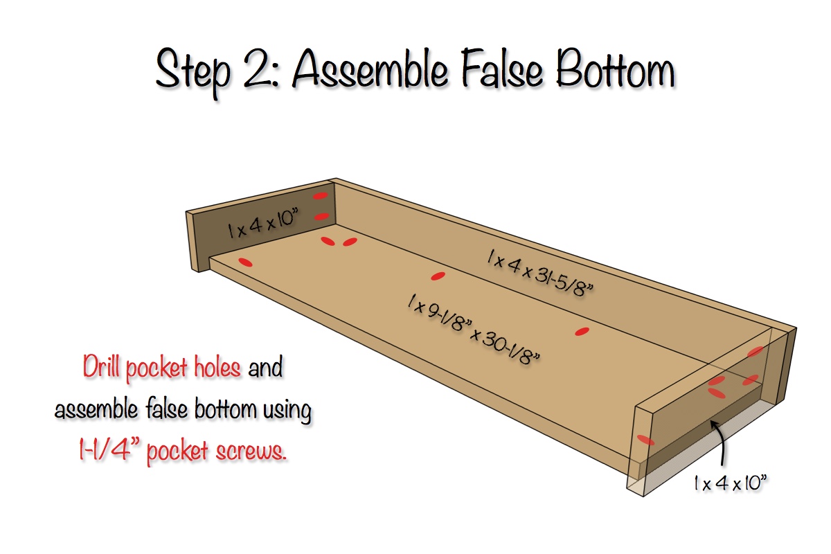 Secret Shelf | Free Plans | Step 2