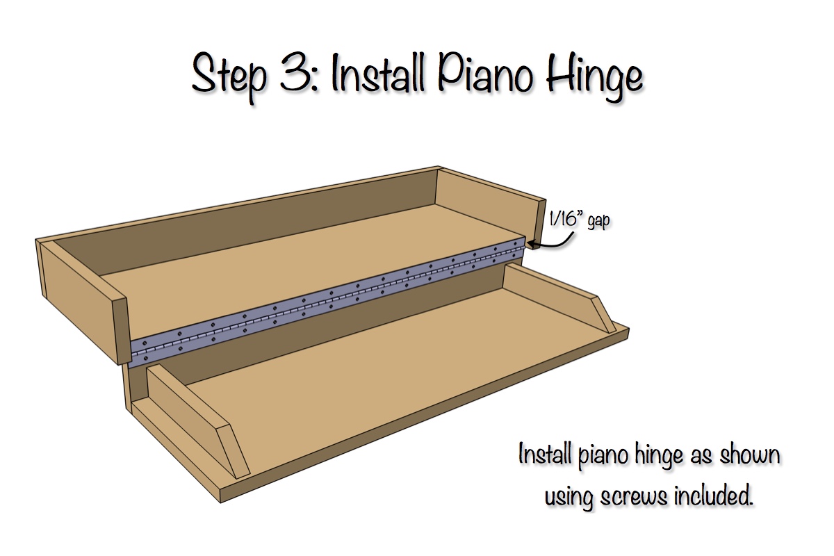 DIY Secret Floating Shelf - Free Plans - Rogue Engineer folding table schematic 