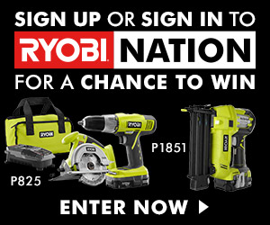 Ryobi Nation Giveaway