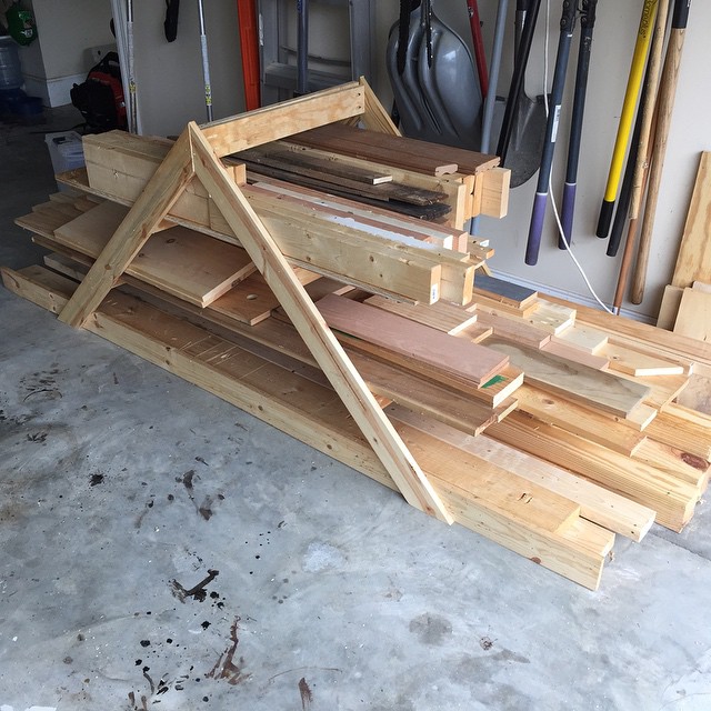 Easy Portable Lumber Rack Free Diy Plans Rogue Engineer