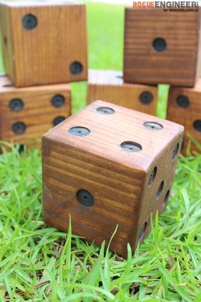 DIY Yard Dice - Rogue Engineer 