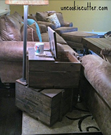DIY Crate End Table Plans - Rogue Engineer