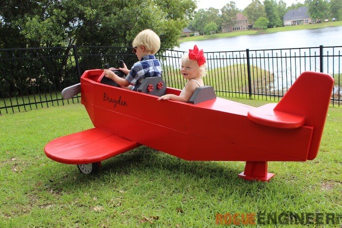 Airplane Play Structure { Free DIY Plans } Rogue Engineer