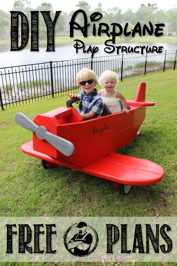 DIY Airplane Play Structure Plans - Rogue Engineer