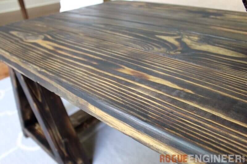 Sawhorse Coffee Table Free Diy Plans Rogue Engineer