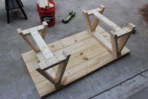 Sawhorse Coffee Table { Free Diy Plans } Rogue Engineer