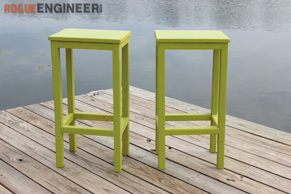 Easy DIY Stool Plans - Rogue Engineer