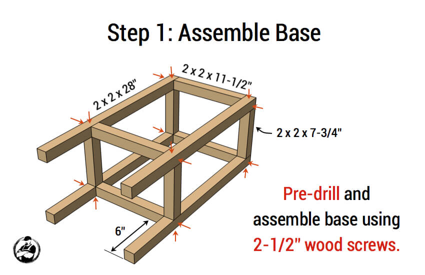 one legged stool plans