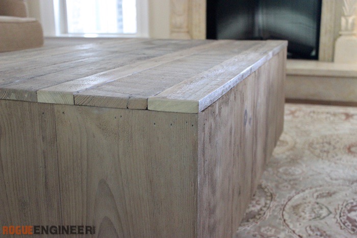 DIY Modern Floating Coffee Table - Rogue Engineer 6