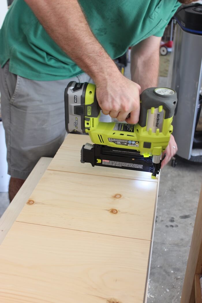 DIY Modern Floating Coffee Table - Step 11