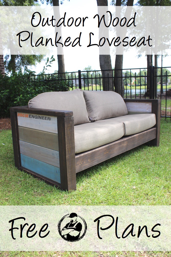 Wood loveseat online outdoor