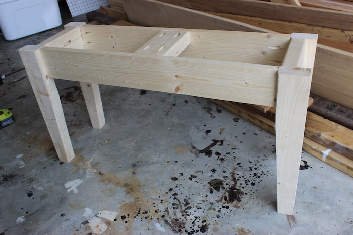 DIY Kleine Vermelding Bench Plannen - Stap 7