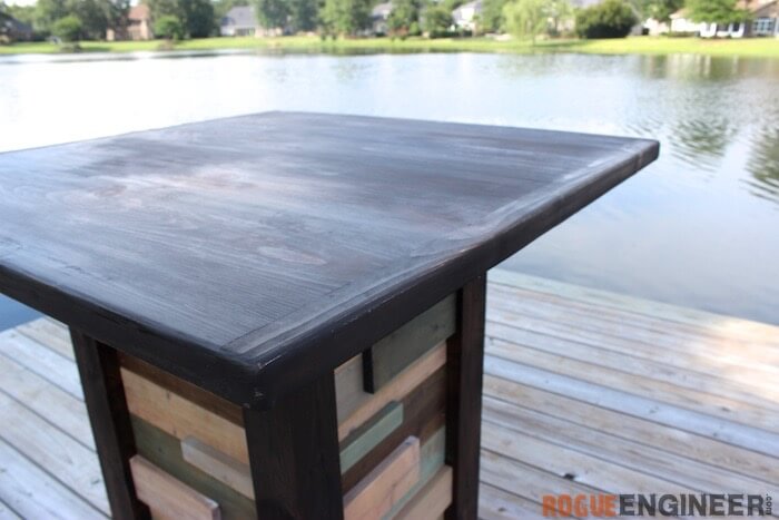 Modern Reclaimed Pub Table - DIY Plans - Rogue Engineer