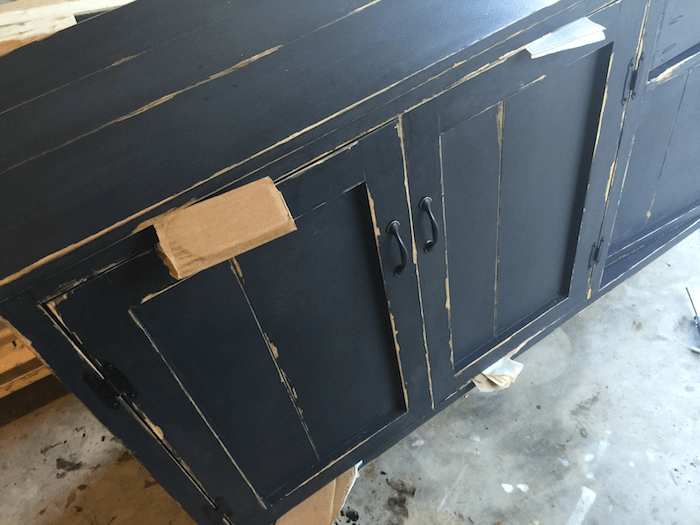 DIY Farmhouse Buffet - Step 15