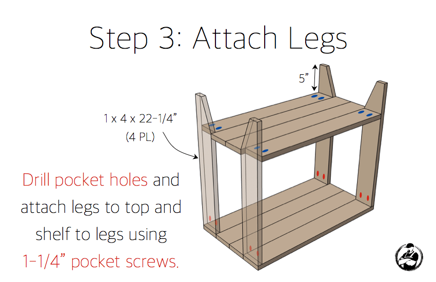 Narrow Cottage Side Table Free DIY Plans Rogue Engineer