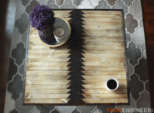 Tribal Hairpin Coffee Table - Free DIY Plans - Rogue Engineer