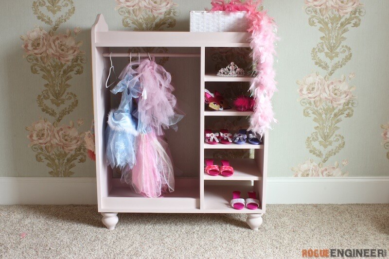 Setting Up a DIY Dress Up Station for Kids - The Homes I Have Made