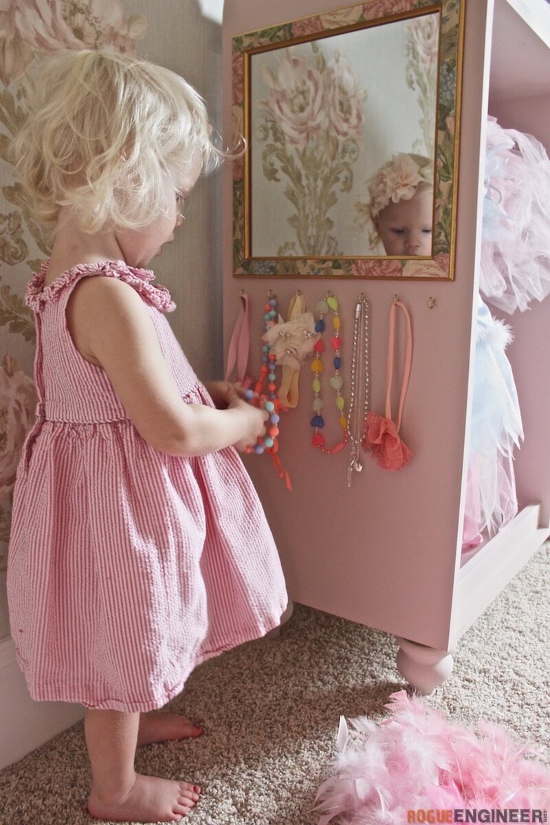 little girls dress up vanity