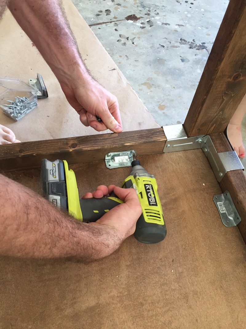 DIY Industrial Coffee Table - Step - 3